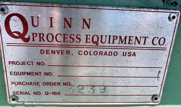 Quinn 16" W X 32" L Skidded Slag/ball Mill)