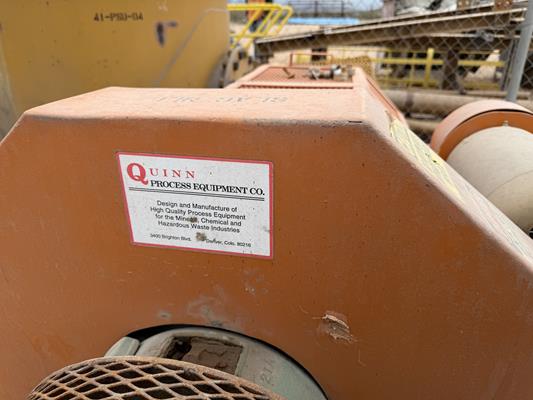 Quinn Skidded 24" W X 5' L Skidded Slag/ball Mill With Vertical Sump Pump)