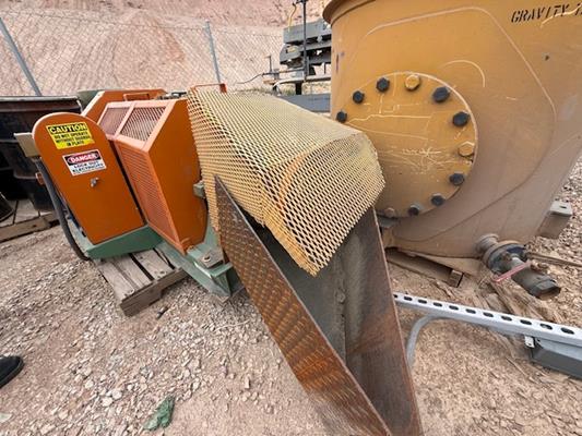 Quinn Skidded 24" W X 5' L Skidded Slag/ball Mill With Vertical Sump Pump)