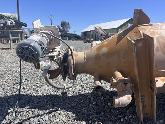 Kca/dinco Slag Holding Tank/feeder With 1/2 Hp Motor And Nord Gear Reducer)
