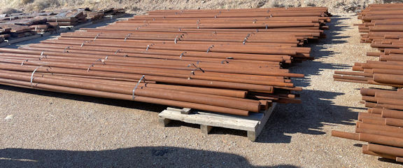 LOT of Steel Rods & Liners for 13'6" x 20' Rod Mill