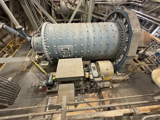 2 Units - METSO 10'6" x 17'6" Ball Mills, 1,000 HP