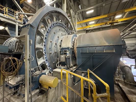 2 Units - Metso 10'6" X 17'6" Ball Mills, 1,000 Hp)