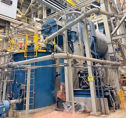 2 Units - Metso 10'6" X 17'6" Ball Mills, 1000 Hp)