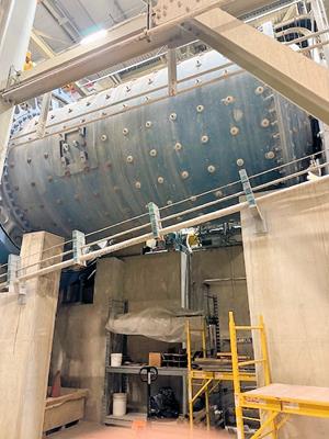 2 Units - Metso 10'6" X 17'6" Ball Mills, 1000 Hp)