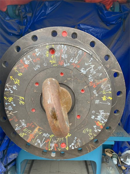 Unused Flsmidth 36’ X 24' (11m X 7.3m) Dual Pinion Sag Mill With 2 Abb 9,000 Kw (12,069 Hp) Vfd Motors For Total Power Of 18,000 Kw (24,138 Hp))