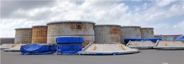 2 Units - UNUSED FLSMIDTH 27' x 46' (8.2m x 14m) Ball Mills with 20.5 MW (20500 kW) GMD Motors