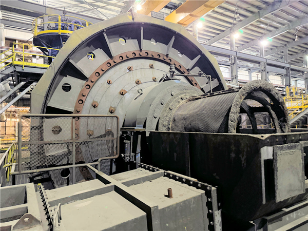 Metso 11'6" W X 22' L Ball Mill, 1100 Kw (1475 Hp))