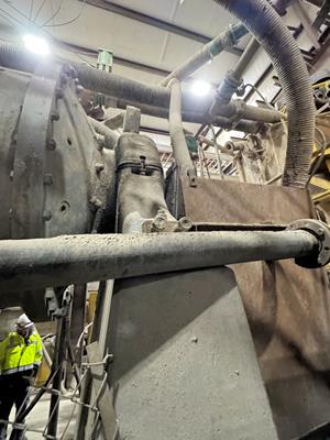 Hardinge 5' X 8' Ball Mill 100 Hp Motor 60 Hz)
