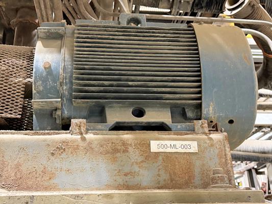 Hardinge 5' X 8' Ball Mill 100 Hp Motor 60 Hz)
