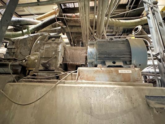 Hardinge 5' X 8' Ball Mill 100 Hp Motor 60 Hz)