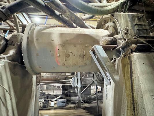 Hardinge 5' X 8' Ball Mill 100 Hp Motor 60 Hz)