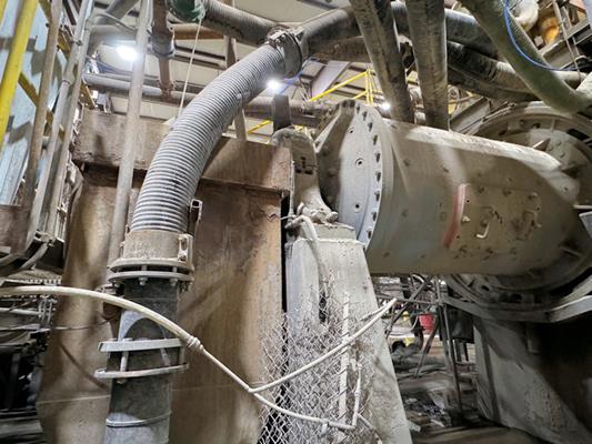 Hardinge 5' X 8' Ball Mill 100 Hp Motor 60 Hz)