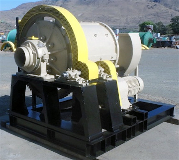 Denver 3' X 4' Skid Mounted Ball Mill With 20 Hp Motor
