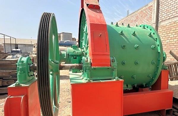 Comesa Remanufactured 6' Dia X 6' L Ball Mill, 100 Hp)