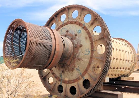 ALLIS CHALMERS 6' dia x 12' L Rod Mill, 250 HP 