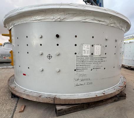 Unused Flsmidth 18' Dia X 16' L Sag Mill, 2,300 Kw (3084 Hp))