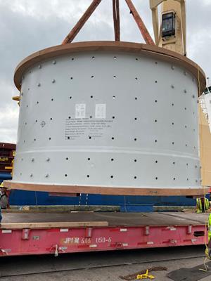 Unused Flsmidth 17' Dia. X 29' L Ball Mill, 4000 Kw (5364 Hp))