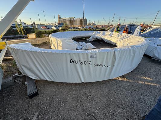 Unused Flsmidth 17' Dia. X 29.5' L Ball Mill, 4000 Kw (5364 Hp))