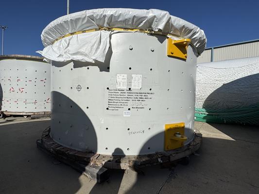 Unused Flsmidth 17' Dia. X 29.5' L Ball Mill, 4000 Kw (5364 Hp))