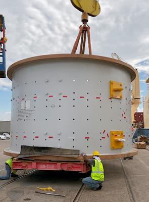 Unused Flsmidth 18' Dia. X 10' L Sag Mill, 1500 Kw (2012 Hp))
