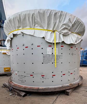 Unused Flsmidth 18' Dia. X 10' L Sag Mill, 1500 Kw (2012 Hp))