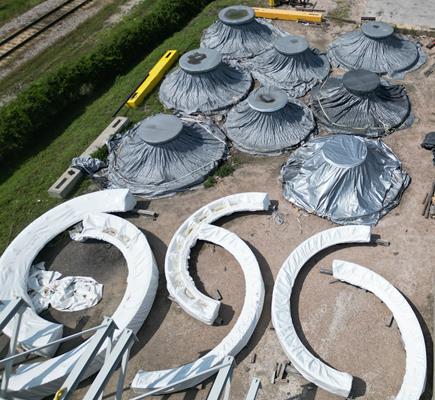 Unused Flsmidth 18' Dia. X 10' L Sag Mill, 1500 Kw (2012 Hp))