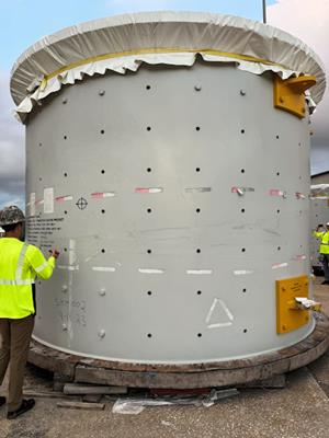 Unused Flsmidth 15' Diameter X 23'6" Long Ball Mill, 2300 Kw (3084 Hp))