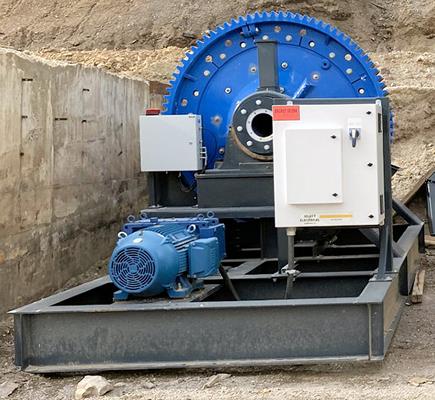 Rebuilt Allis Chalmers 5' X 7' (1.5m X 2m) Ball Mill, 100 Hp)