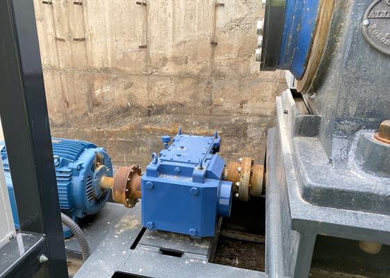 Rebuilt Allis Chalmers 5' X 7' (1.5m X 2m) Ball Mill, 100 Hp)