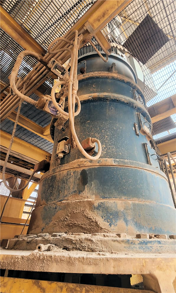 Used Metso Vtm-1500-wb Vertimill With 1500 Hp Motor