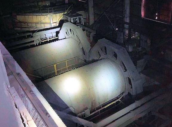 3 Units - Allis Chalmers 12'2" X 23'4" (3.7m X 7m) Ball Mills With 1,500 Hp Motor)