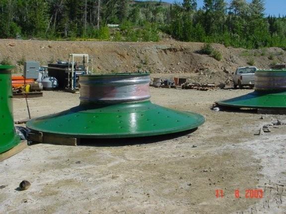 Marcy 13'6" X 4' Egl (4.2m X 1.2m Egl) Sag Mill, S/n 1967-p-88 Dry Grind Mill, 300 Hp)