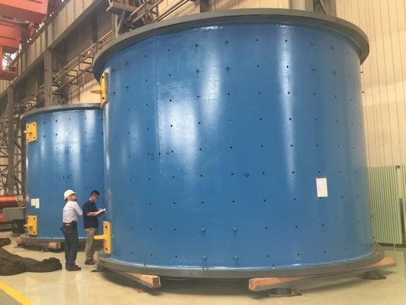 UNUSED CITIC 5.5m X 8.1m EGL (18' x 26'6") Ball Mill with 4100 kW (5496 HP) Motor 