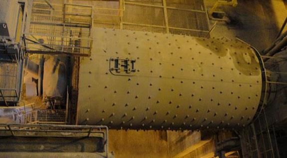 Fl Smidth 14' X 24' Ball Mill With 2500 Hp, 60 Hz Synchronous Motor)