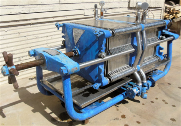 John C. Carlson Ltd Plate & Frame Filter Press With 36 Ss Plates)