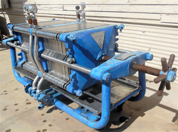 John C. Carlson Ltd Plate & Frame Filter Press With 36 Ss Plates)