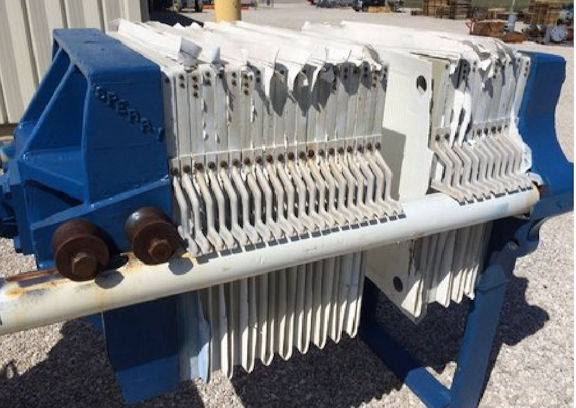 Sperry Size 30 Plate & Frame Filter Press, 136 Sq. Ft.)