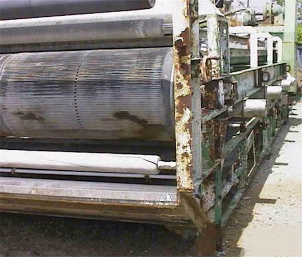 Eimco Horizontal Vacuum Belt Filter, 8' X 24', 189 Sq. Ft., 25 Hp Varispeed Drive)