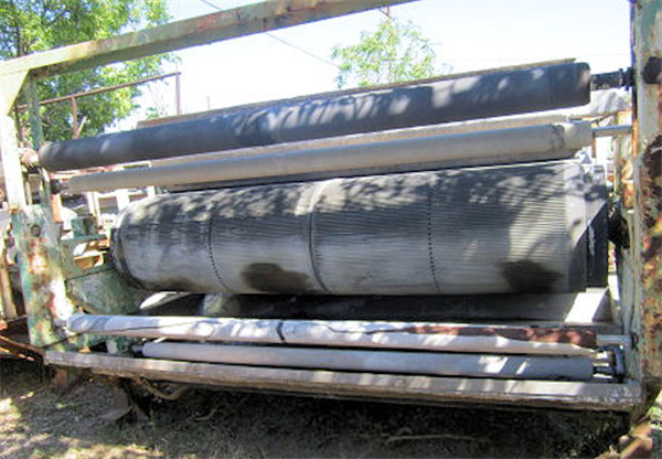 Eimco Horizontal Vacuum Belt Filter, 8' X 24', 189 Sq. Ft., 25 Hp Varispeed Drive)