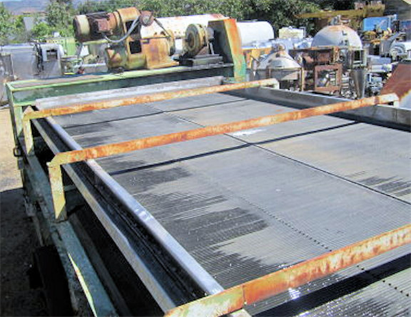 Eimco Horizontal Vacuum Belt Filter, 8' X 24', 189 Sq. Ft., 25 Hp Varispeed Drive)