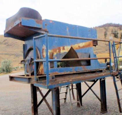 Yuba 42" X 42" Duplex Mineral Jig With 5 Hp Motor)