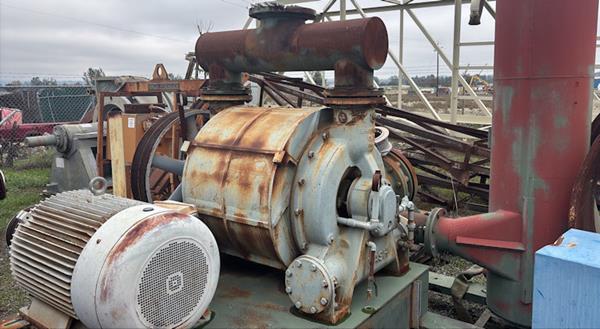 Remanufactured Eimco Model 4630 Horizontal Belt Filter - Active Filtration Area: 135 Sq. Ft.)