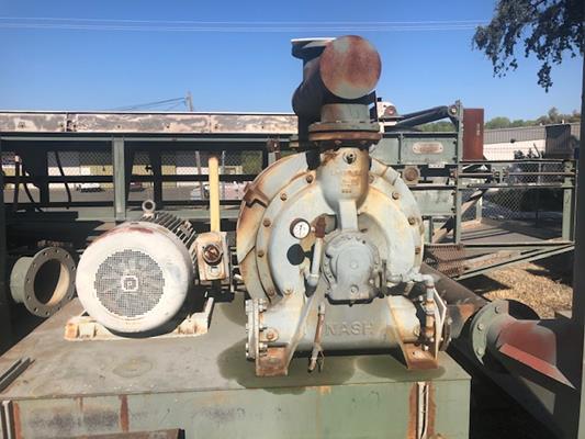 Remanufactured Eimco Model 4630 Horizontal Belt Filter - Active Filtration Area: 135 Sq. Ft.)