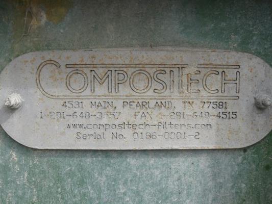 Remanufactured Eimco Model 4630 Horizontal Belt Filter - Active Filtration Area: 135 Sq. Ft.)