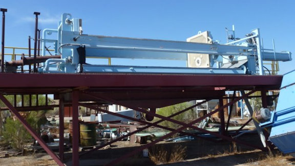 Eimco Shriver 48" X 48" Filter Press With 32 Plates)