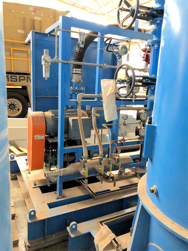Unused Eriez Skid Mounted Pilot Flotation Column System)