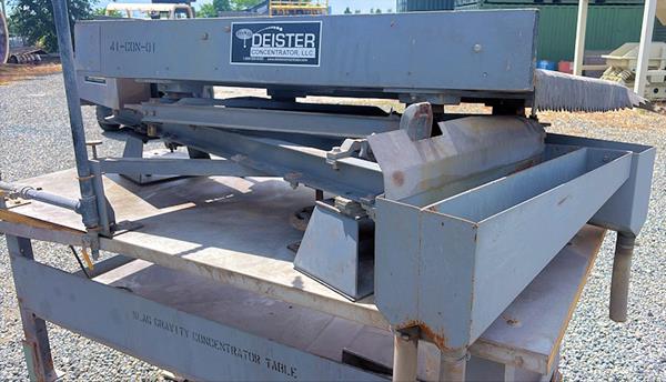 Deister Model 15-s Concentrating Table)