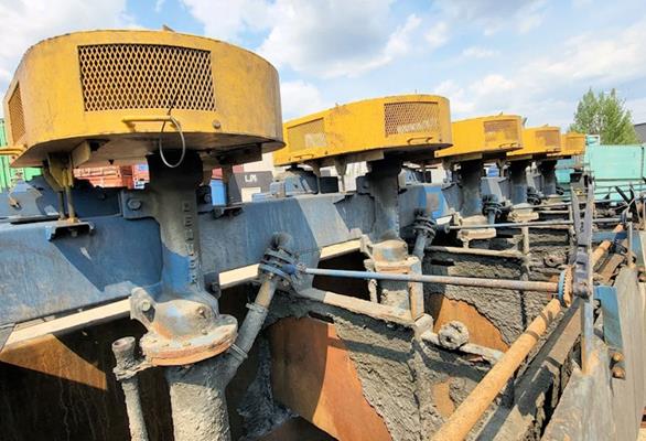 Bank Of 5-cell Metso Model Dr-24 Flotation Cells)