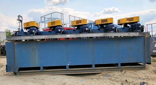 Bank Of 5-cell Metso Model Dr-24 Flotation Cells)
